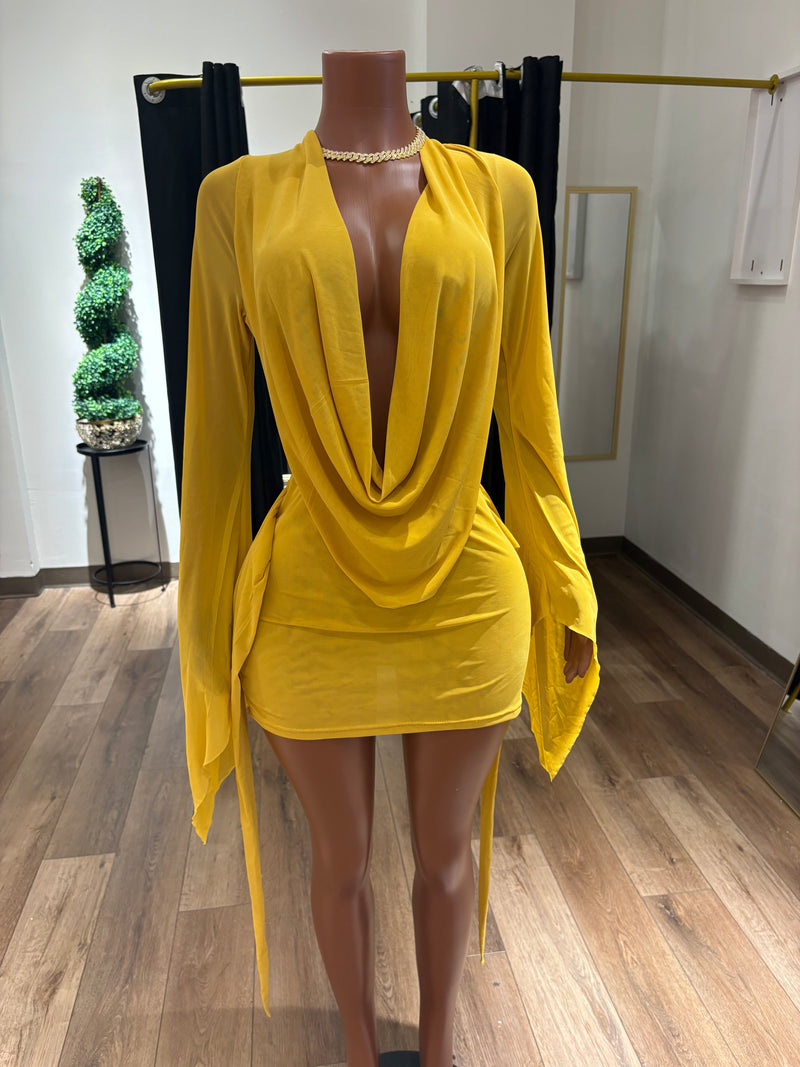 That Girl Dress -Yellow