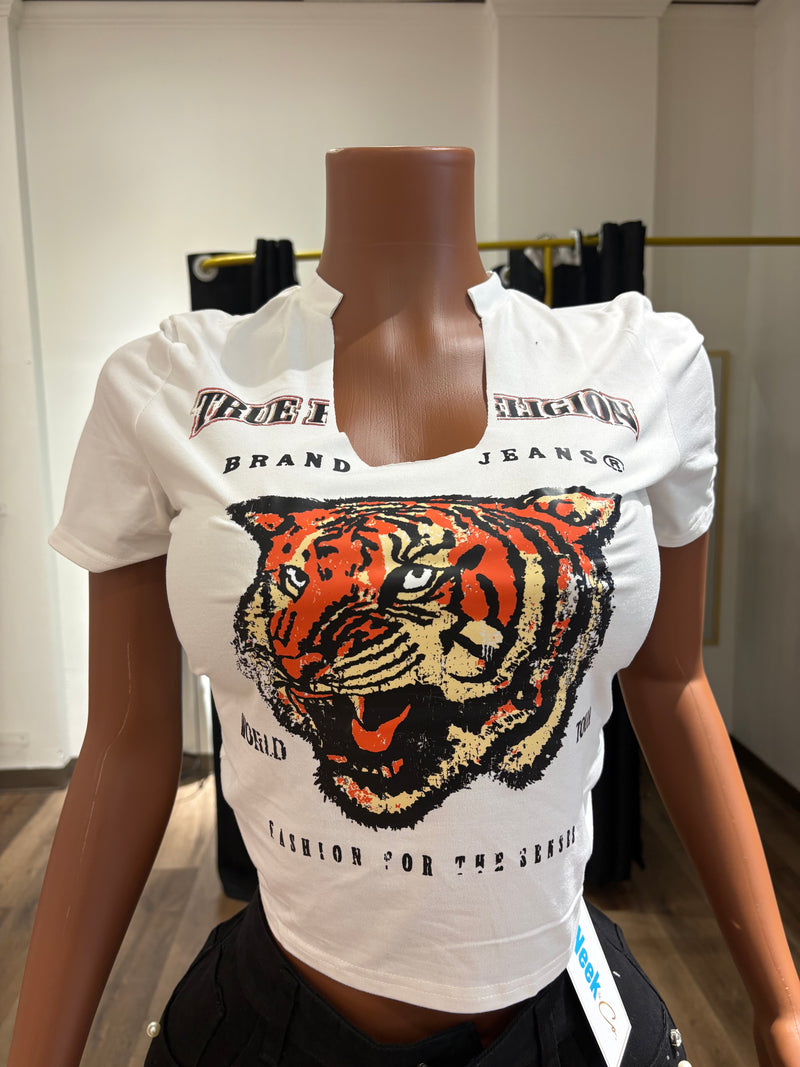 True Religion Tiger Top