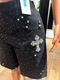 Black Bling Jhorts