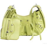 Pop Out Purse -Lime Green